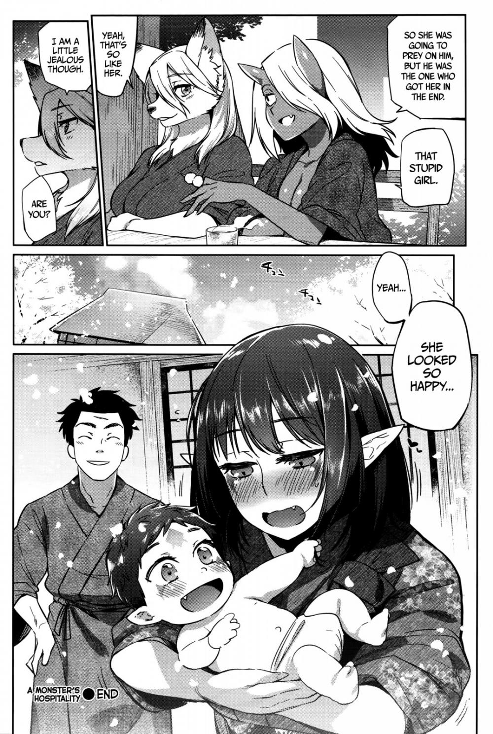 Hentai Manga Comic-A Monster's Hospitality-Read-22